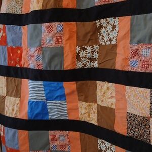 Vintage Handmade Patchwork Quilt